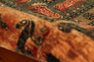 Kusový koberec vlněný Osta Kashqai 4301 500 béžový zelený Rozměr: 120x170 cm