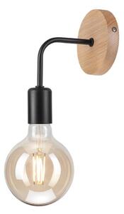 Nástěnné svítidlo VITO OAK 1xE27/60W/230V