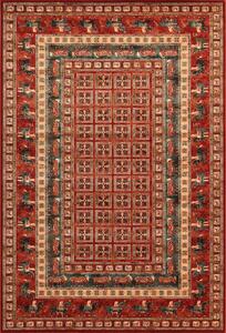 Kusový koberec vlněný Osta Kashqai 4301 300 červený Rozměr: 67x130 cm