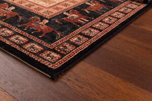 Kusový koberec vlněný Osta Kashqai 4301 102 béžový / bordó Rozměr: 200x300 cm