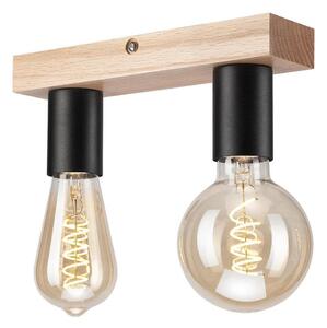 Přisazený lustr VITO OAK 2xE27/60W/230V dub