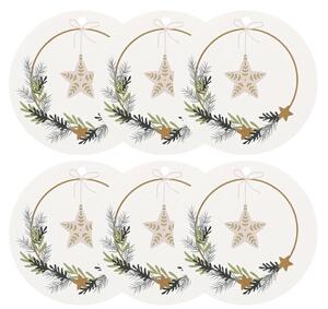 Det Gamle Apotek Dárkové visačky Christmas Wreath - 6 ks DGA159