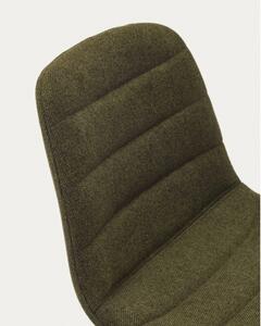 ZUNILDA BLACK pultová židle zelená