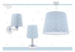 Dalber 82219T - Dětské nástěnné svítidlo STAR LIGHT 1xE27/60W/230V modrá