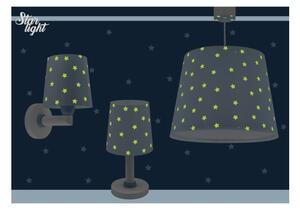 Dalber 82219T - Dětské nástěnné svítidlo STAR LIGHT 1xE27/60W/230V modrá