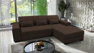 ROHOVÁ SEDAČKA, textil, hnědá MID.YOU - Sedací soupravy, Online Only