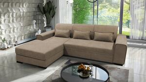 ROHOVÁ SEDAČKA, textil, šedohnědá MID.YOU - Sedací soupravy, Online Only