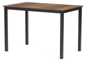 Jedálenský stôl 110x70x75cm, mdf, old wood, GDT-202 OLW2