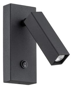 Argon 4723 - Nástěnné bodové svítidlo ROCK 1xG9/6W/230V černá