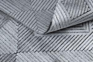 Makro Abra Moderní kusový koberec SIERRA G5011 šedý / černý Rozměr: 120x170 cm
