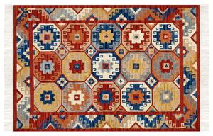 Vlněný kelimový koberec 160 x 230 cm vícebarevný LUSARAT