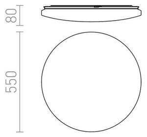 RED - Design Rendl - R12434 - LED Stropní svítidlo SEMPRE LED/56W/230V kulatý