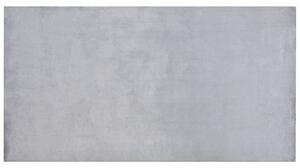 Koberec z umělé zaječí kožešiny 80 x 150 cm šedý MIRPUR