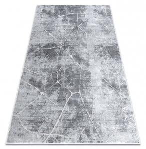 Makro Abra Moderní kusový koberec MEFE 2783 Mramor šedý Rozměr: 80x150 cm