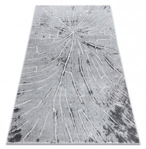 Makro Abra Moderní kusový koberec MEFE 2784 Pařez stromu šedý Rozměr: 80x150 cm