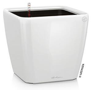 Samozavlažovací květináč Quadro LS Premium, průměr 50 cm, bílá