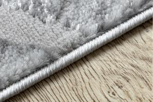 Makro Abra Moderní kusový koberec MEFE 6185 Pařez stromu šedý Rozměr: 80x150 cm