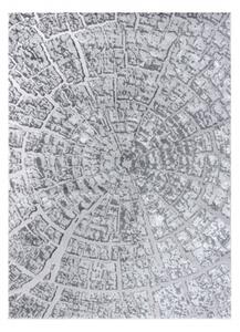 Makro Abra Moderní kusový koberec MEFE 6185 Pařez stromu šedý Rozměr: 120x170 cm