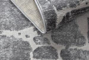 Makro Abra Moderní kusový koberec MEFE 6184 Kámen tmavě šedý Rozměr: 180x270 cm