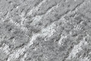 Makro Abra Moderní kusový koberec MEFE 8722 šedý / bílý Rozměr: 80x150 cm