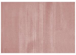 Koberec z umělé zaječí kožešiny 160 x 230 cm růžový MIRPUR