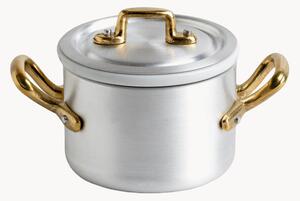 Sada vysokého hrnce's rukojetí, pokličkou a porcelánovou vložkou Le Mini, 3 díly