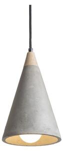 RED - Design Rendl - R12380 - Lustr na lanku HEIDI 1xE27/28W/230V beton/dřevo