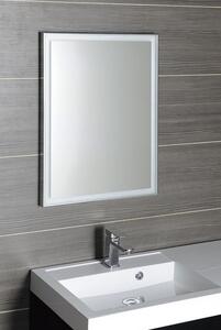 Sapho Luminar zrcadlo v rámu s LED osvětlením 600x800mm, chrom ( NL557 )