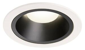 SLV BIG WHITE NUMINOS DL L vnitřní LED zápustné stropní svítidlo bílá/černá 4000 K 55° kardan, otočné a výkyvné 1003979