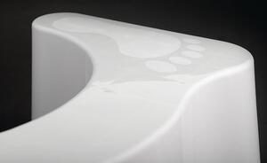 Sapho Podstavec k toaletě, 44,5x28x20 cm, bílá ST002