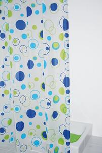 Aqualine Sprchový závěs 180x200cm, vinyl, bubliny