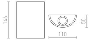 RED - Design Rendl - R12592 - LED Nástěnné svítidlo DAFFY LED/6W/230V bílá