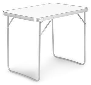 ModernHOME Skládací piknikový stůl 70x50cm bílý