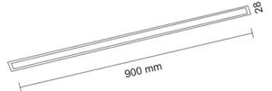 Shilo 1950 - LED Podhledové svítidlo HANAWA LED/9W/230V 3000K CRI 90 černá