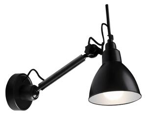 Shilo 4481 - Nástěnná lampička DAISEN 1xE27/15W/230V černá