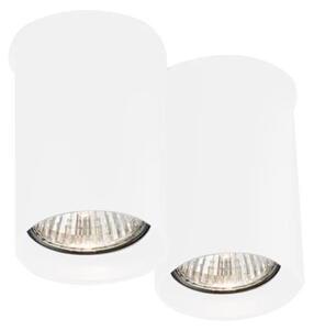 Shilo 7011 - Bodové svítidlo ARIDA 2xGU10/15W/230V 9 cm bílá