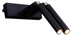 Shilo 9014 - Nástěnné bodové svítidlo DOHAR 2xG9/10W/230V černá