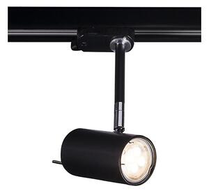 Shilo 6602 - Bodové svítidlo do lištového systému FUSSA 1xGU10/15W/230V černá