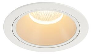 SLV BIG WHITE NUMINOS DL XL vnitřní LED zápustné stropní svítidlo bílá/bílá 2700 K 55° 1004004