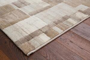 Moderní kusový koberec Ragolle Argentum 63244 6282 béžový Rozměr: 80x150 cm