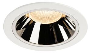 SLV BIG WHITE NUMINOS DL XL vnitřní LED zápustné stropní svítidlo bílá/chrom 2700 K 55° 1004005