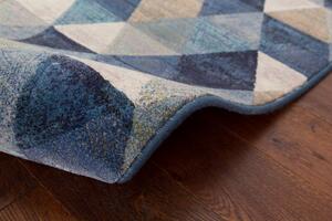 Moderní kusový koberec Ragolle Argentum 63263 5161 modrý Rozměr: 200x290 cm