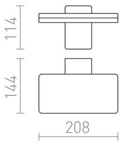 RED - Design Rendl-R11947- LED Venkovní nástěnné svítidlo RINA LED/12W/230V IP65