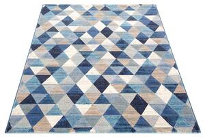 Moderní kusový koberec Ragolle Argentum 63263 5161 modrý Rozměr: 200x290 cm
