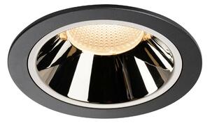 SLV BIG WHITE NUMINOS DL XL vnitřní LED zápustné stropní svítidlo černá/chrom 2700 K 20° 1003987