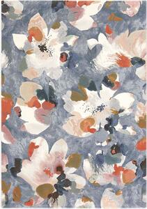Moderní kusový koberec Ragolle Argentum 63379 5626 Květy modrý Rozměr: 120x170 cm