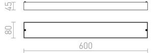 RED - Design Rendl - R11993 - LED Koupelnové svítidlo MARINA LED/9W/230V IP44