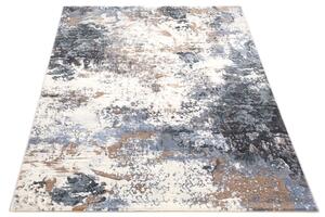 Moderní kusový koberec Ragolle Argentum 63395 7656 modrý krémový Rozměr: 133x195 cm
