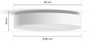 Philips - LED Stmívatelné stropní svítidlo Hue ENRAVE M LED/19,2W/230V bílá + DO