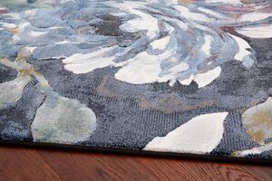 Moderní kusový koberec Ragolle Argentum 63421 3626 Květy modrý Rozměr: 200x290 cm
